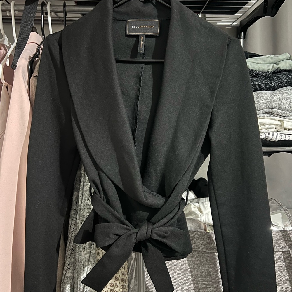 BCBGMaxAzria Elegant Black Blazer